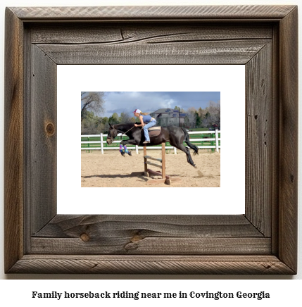 family horseback riding near me in Covington, Georgia